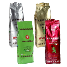 Mocambo Kaffeeprobierpaket (4 x 250g) Kaffeebohnen